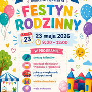 Festyn Szkolny 23 maja (sobota) 2026 r. 